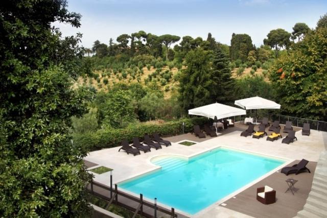 Hotel & Spa Villa Mercede Frascati Exterior foto