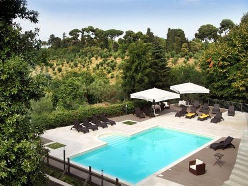 Hotel & Spa Villa Mercede Frascati Exterior foto